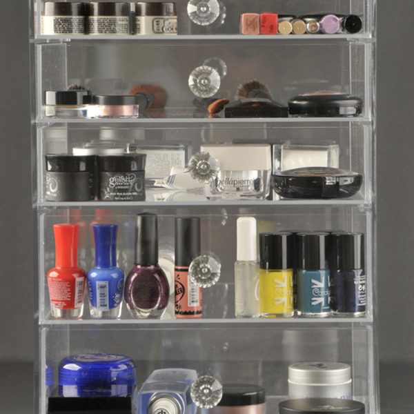 GlamoureBox Luxury Cosmetic Organizer and Makeup Storage (A5R-K)